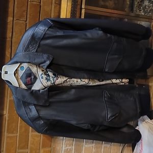 Mens small leather jacket